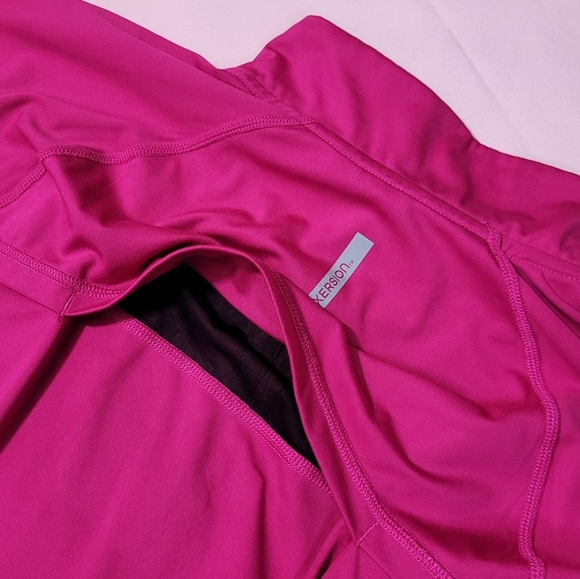 Women's Pink Quarter-Zip Top - Picture 3 of 16